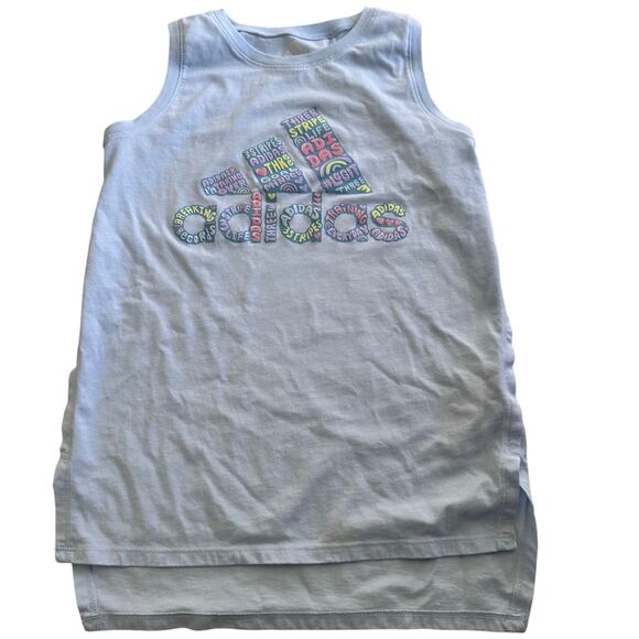 Adidas Light Blue Tank Top - Women's Size Large - Picture 1 of 4